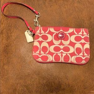 Coach wristlet